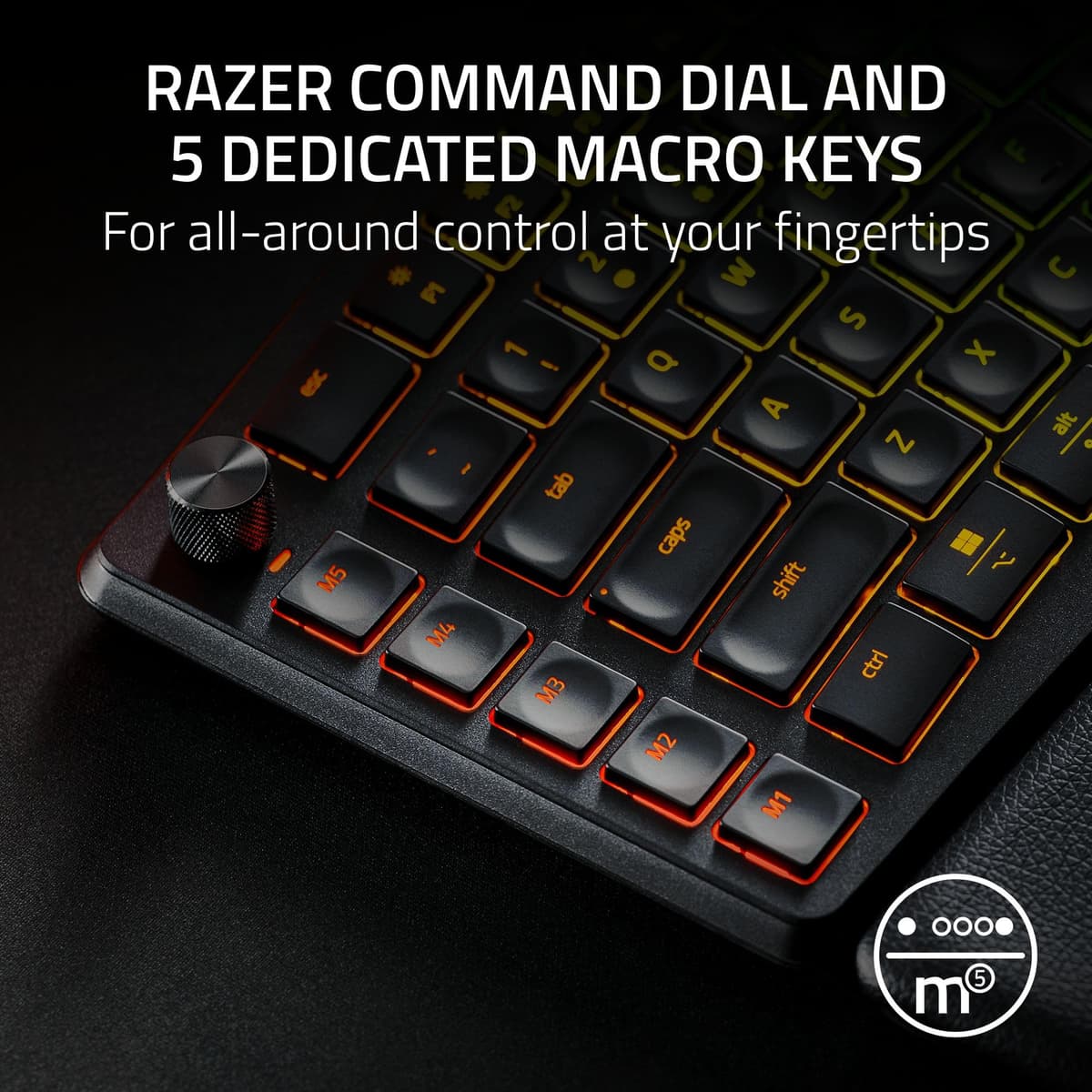 Razer Pro Type Ergo Wireless Split Ergonomic RGB Keyboard: Adjustable Tilt, Wrist Rest, Natural Typing, Multi Device Connectivity (2.4 GHz, Bluetooth, USB Type C), Windows/Mac Compatible - Black — view 4