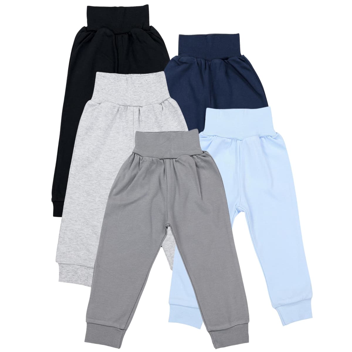 TupTam Pantalones Bebé 5 Unidades – Pantalón Algodón Suave para Bebé Niño y Niña, Certificación Oeko-Tex — view 14