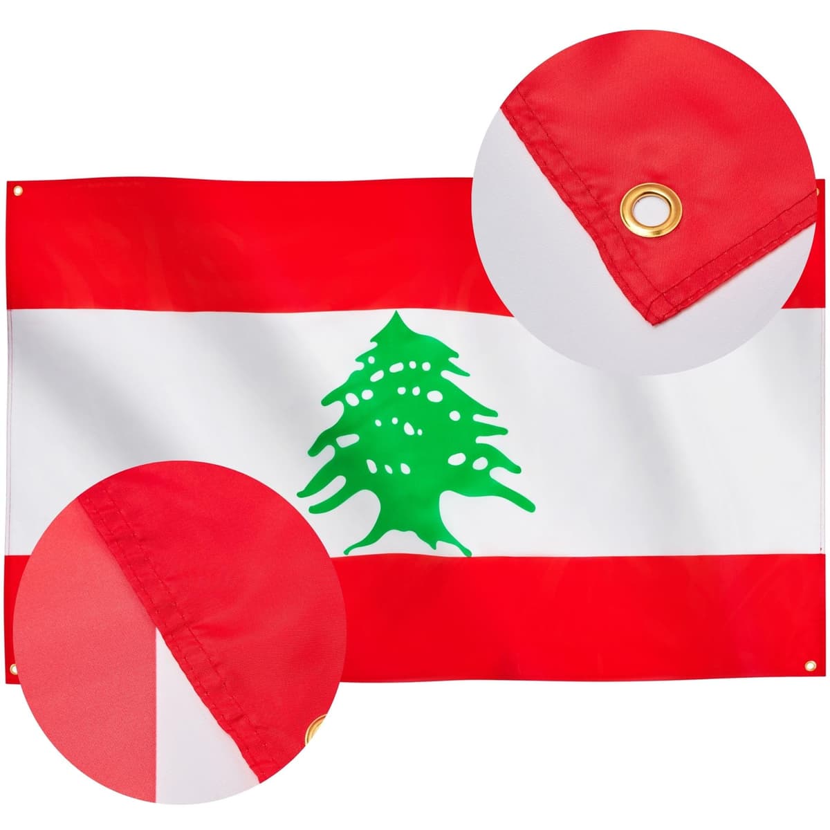 Runesol Cornwall Flag - 91x152cm, 3ft x 5ft, Cornish Flag, 4 Grommets, Eyelet in Every Corner, Premium Quality, Inside & Outside Use, Vivid Colours — view 413