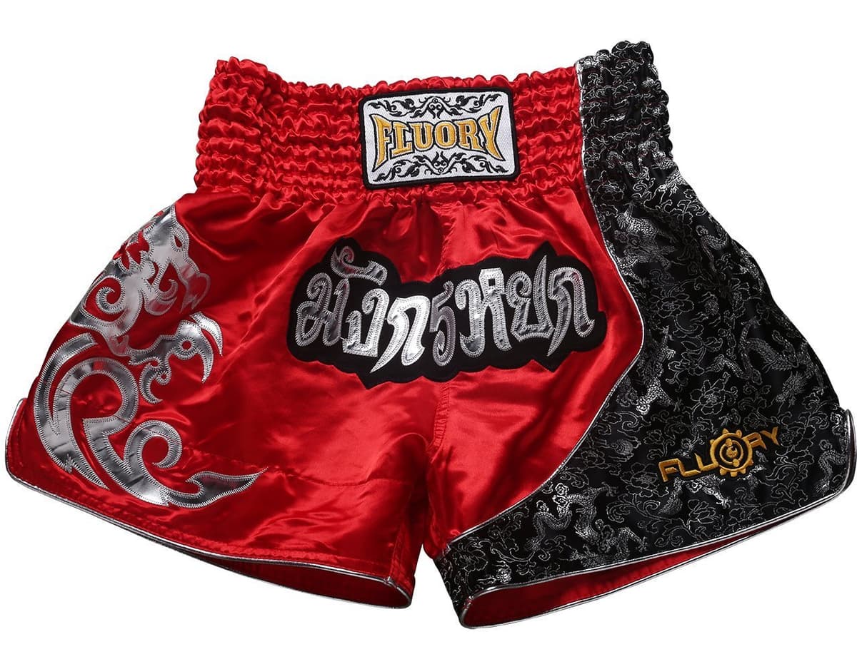 FLUORY Muay Thai Shorts, MMA Fight Shorts Ropa de Entrenamiento Jaula Lucha Grappling Artes Marciales Kickboxing Shorts Ropa — view 56