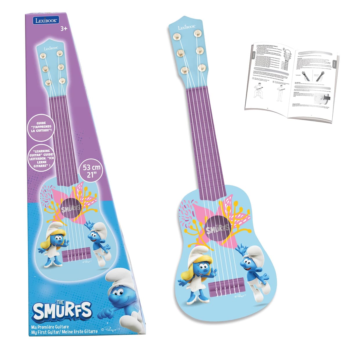 Lexibook, Gabby's Dollhouse, Mi Primera Guitarra para niños, 6 Cuerdas de Nylon, 53 cm, Guía incluida, Rosa, K200GDHLXB — view 29