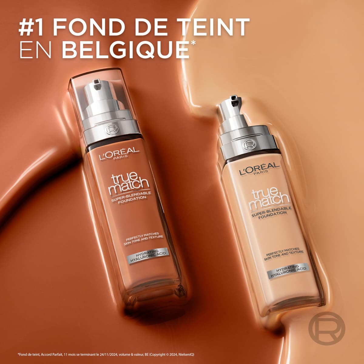 L'Oreal Paris Make-up Designer True Match Super Blendable Base de Maquillaje, SPF17, Rosa Vainilla, 30 ml (Paquete de 1) — view 3