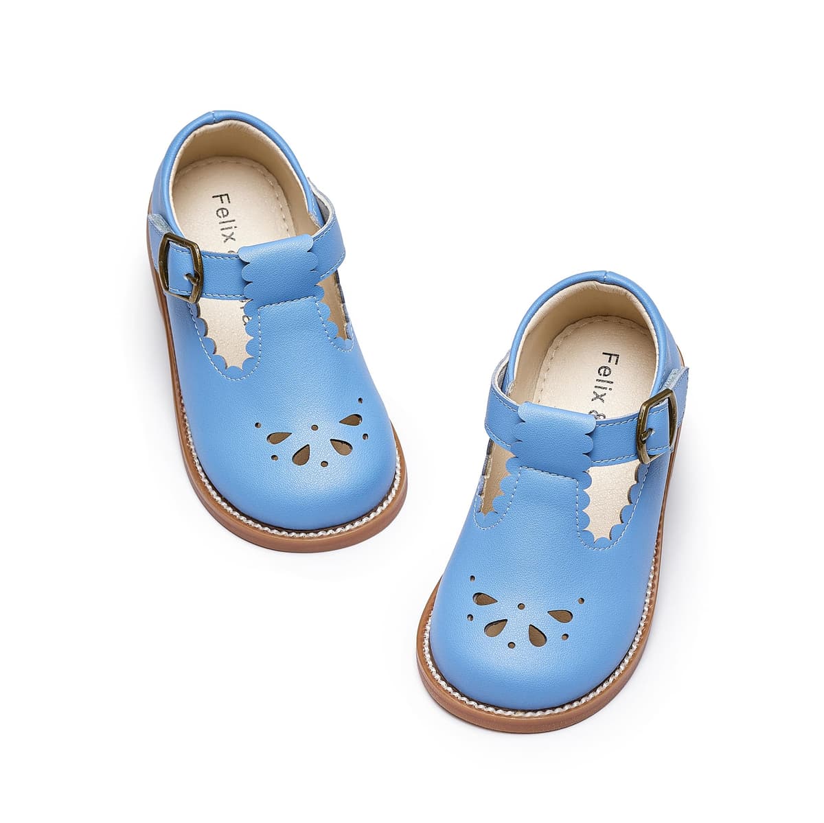 Felix & Flora Toddler Little Girl Mary Jane Dress Shoes - Ballet Flats for Girl Party School Shoes — view 34