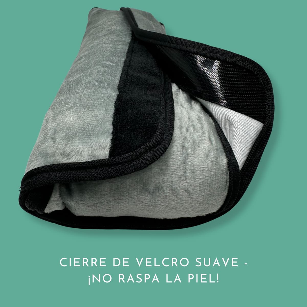 HECKBO Almohadilla para coche con dibujos de monstruos para niños - lavable a máquina suave, tacto de peluche, almohadilla cinturón de seguridad — view 5