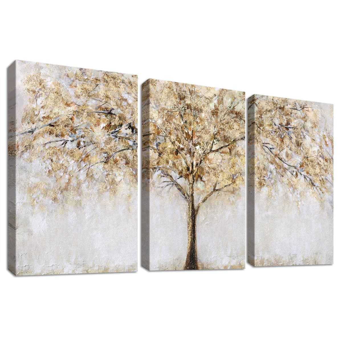 3 Panels Black White Canvas Wall Art Love Home Motivational Quotes Painting on Canvas Print Picture for Living Room Hallway Stairs Bedroom Bathroom Wall Decor Ready To Hang 90x40cm(12"x16"x3pcs) — view 39