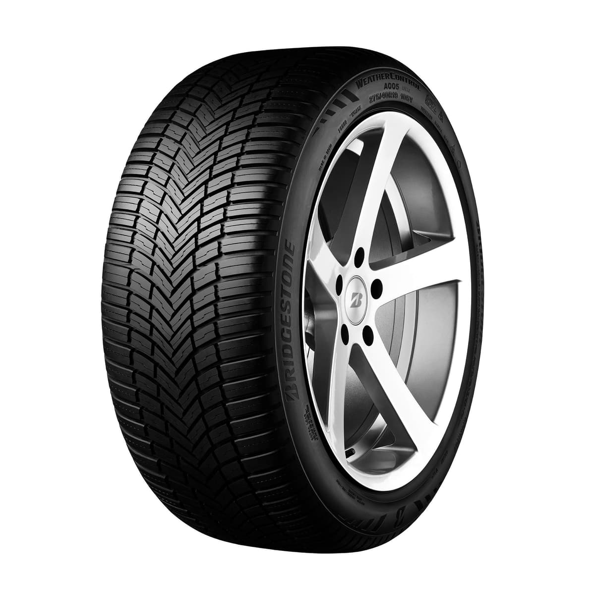 Bridgestone WEATHER CONTROL A005 EVO - 195/65 R15 91H - C/A/71 - Neumático Todo Tiempo (Turismo y SUV)