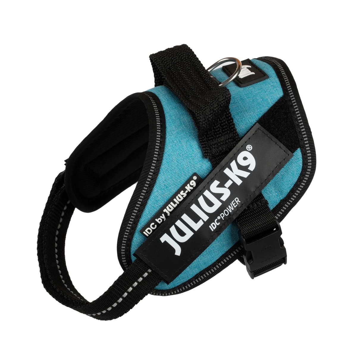 Julius-K9, 16IDC-AM-M, IDC Powerharness, dog harness, Size: Mini, Aquamarine — view 132