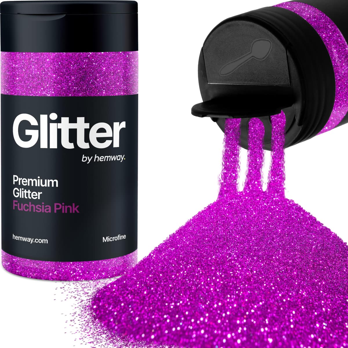 Light Rose Gold Glitter Shaker, 130g Ultrafine Glitter, Crafts 1/128" Metallic Flake Light Rose Gold Sequins, Resin & Epoxy Crafts, Decorating, Halloween, Christmas Nail, Face, Hemway — view 298