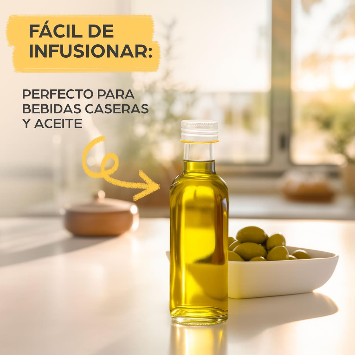 Praknu 12 Botellas Cristal 100ml con Tapón Rosca Hermético - Con 12 Etiquetas y Rotulador - Botella Vidrio para Licores Caseros, Aceite & Cerveza Artesanal — view 2