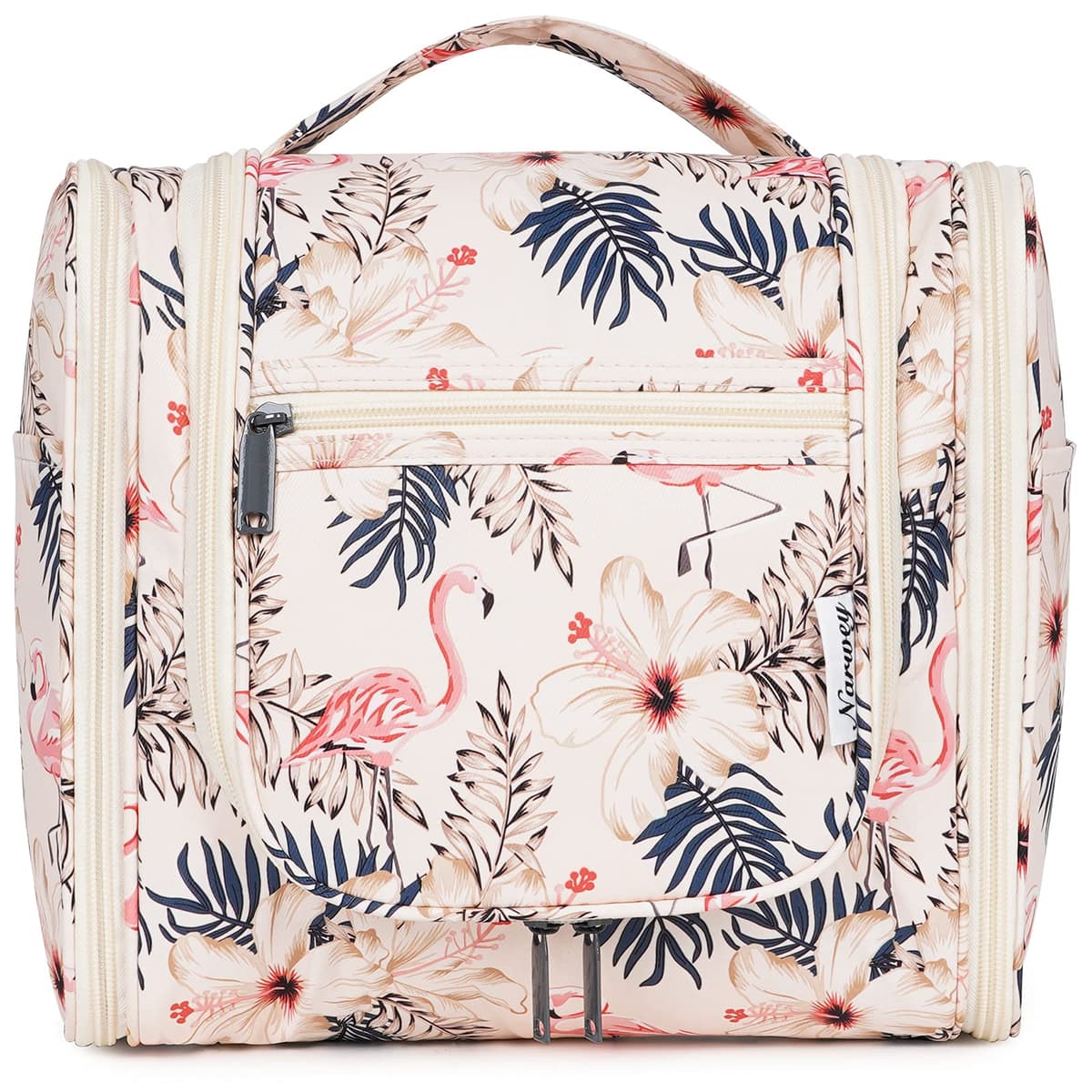 Narwey Neceser Mujer Bolsa de Aseo Colgante, Organizador de Maquillaje Neceser Viaje para Hombre y Mujer Accesorios de Viaje (Negro(Grande)) — view 22