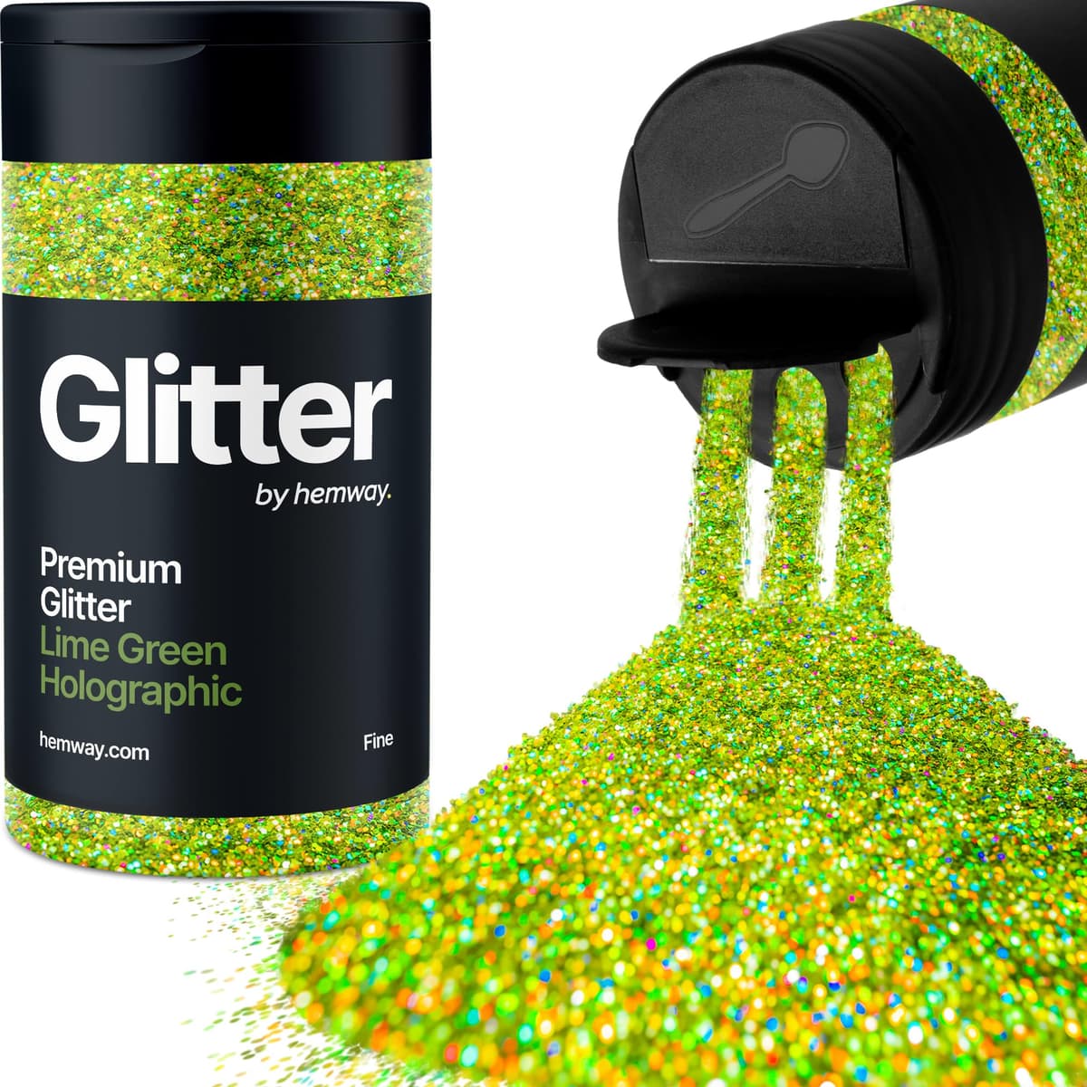 Light Rose Gold Glitter Shaker, 130g Ultrafine Glitter, Crafts 1/128" Metallic Flake Light Rose Gold Sequins, Resin & Epoxy Crafts, Decorating, Halloween, Christmas Nail, Face, Hemway — view 253