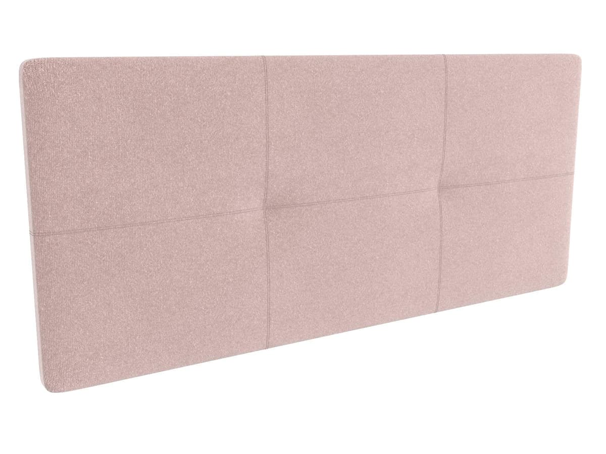LA WEB DEL COLCHON Cabezal Cama Andrea Tapizado Acolchado 8 cm con Fijación a Pared – Cabecero de Cama Suave y Elegante – Cama de 80 (90 x 70 cms) Blanco Polipiel – Cabeceros Acolchados — view 5
