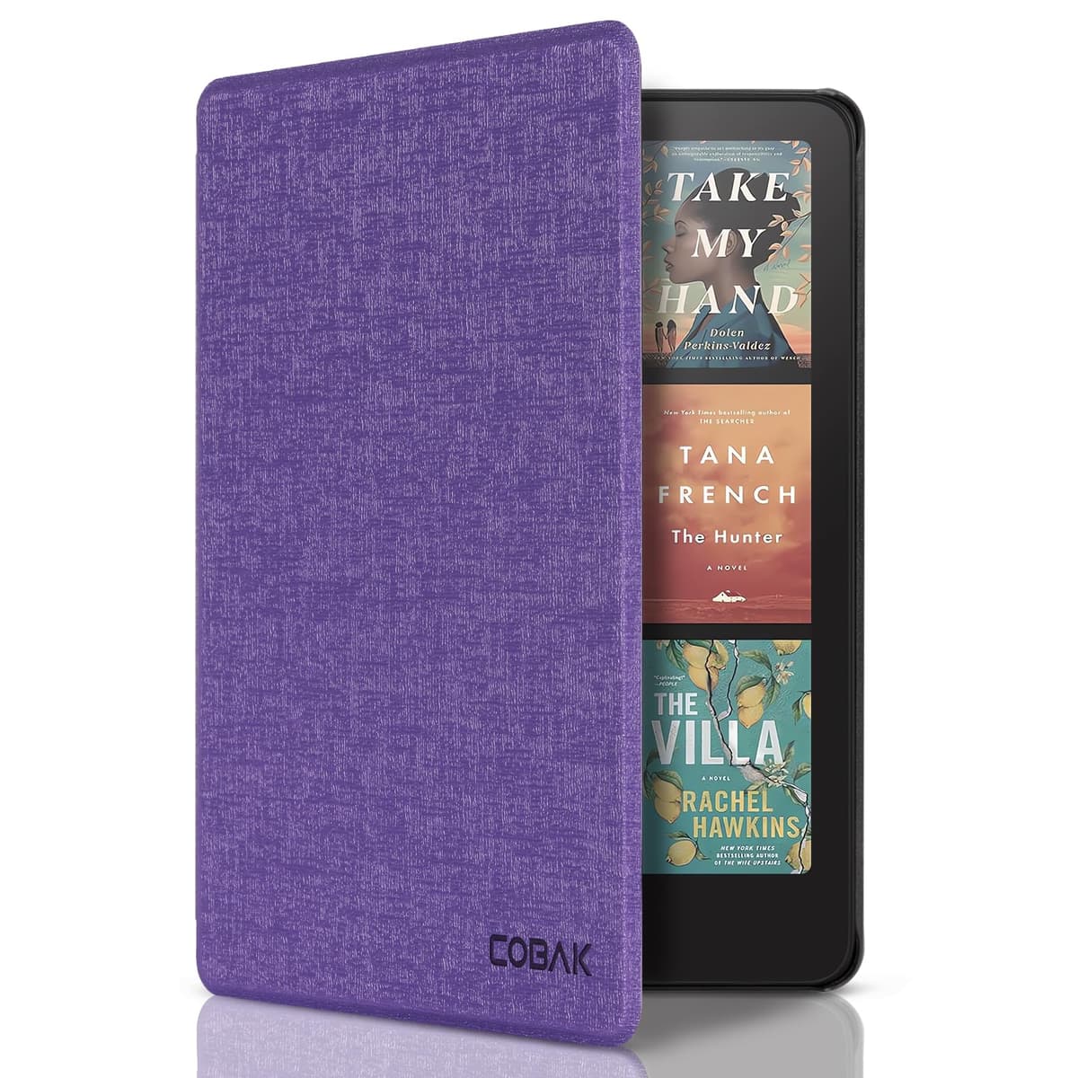 CoBak Case for All-New 7" Kindle Paperwhite(12th generation–2024)/Colorsoft Signature Edition(1st gen–2024)/Signature Edition(12th gen–2024) - PU Leather Cover with Auto Sleep/Wake, Jade — view 13