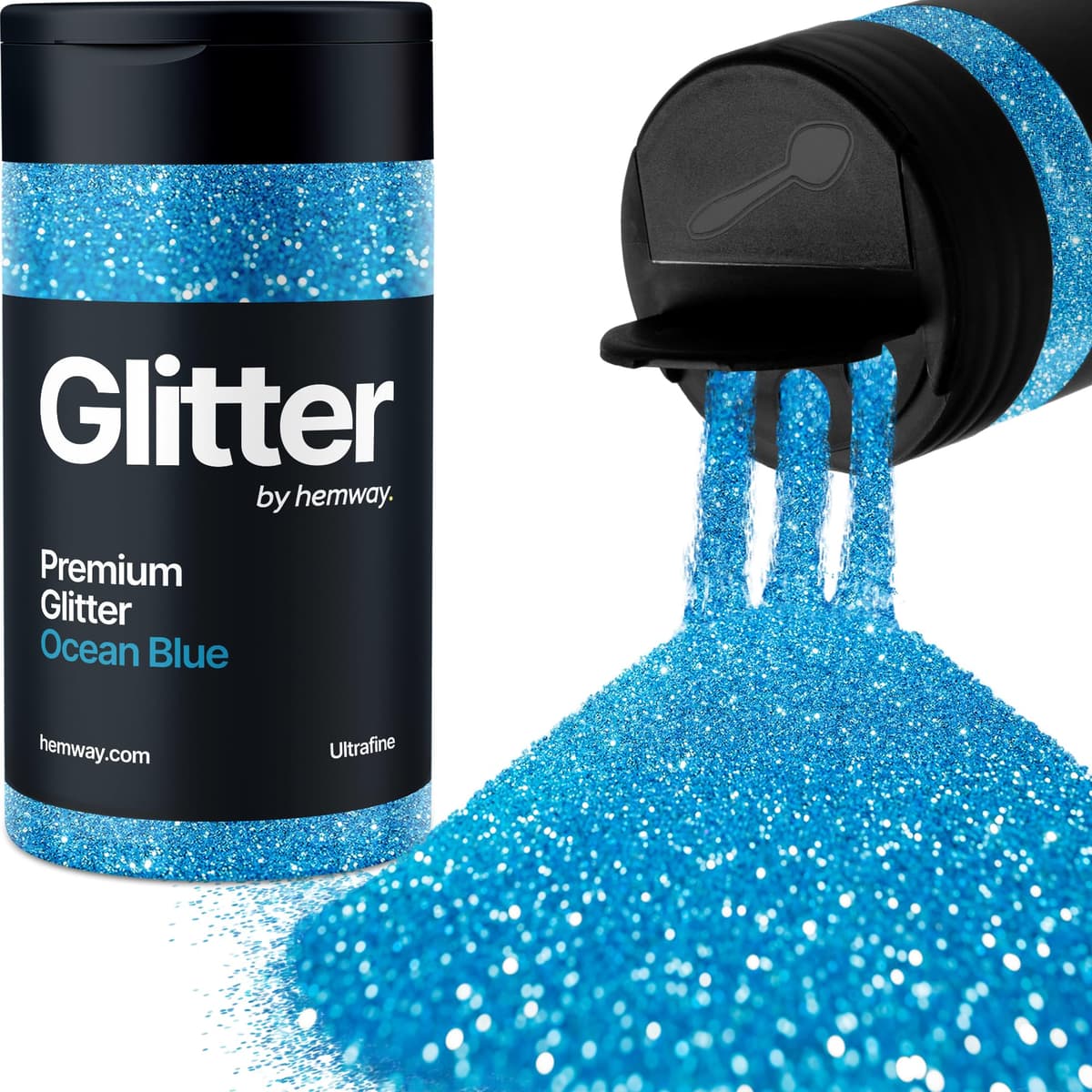 Light Rose Gold Glitter Shaker, 130g Ultrafine Glitter, Crafts 1/128" Metallic Flake Light Rose Gold Sequins, Resin & Epoxy Crafts, Decorating, Halloween, Christmas Nail, Face, Hemway — view 199