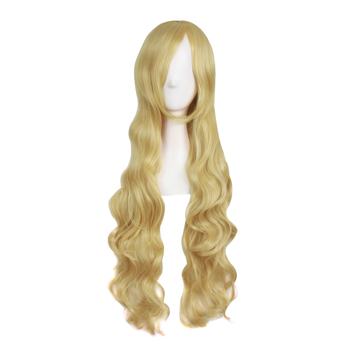 MapofBeauty 24 Pulgada/60 cm Largo Lacio Peluca Con Flequillo Sintética Cabello Heat Resistente Para Fiesta de Cosplay (Rosa Caliente) — view 31