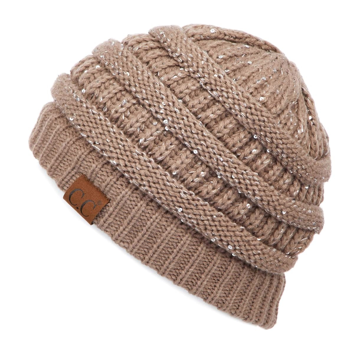 Warm Chunky Soft Stretch Cable Knit Beanie Skully — view 174