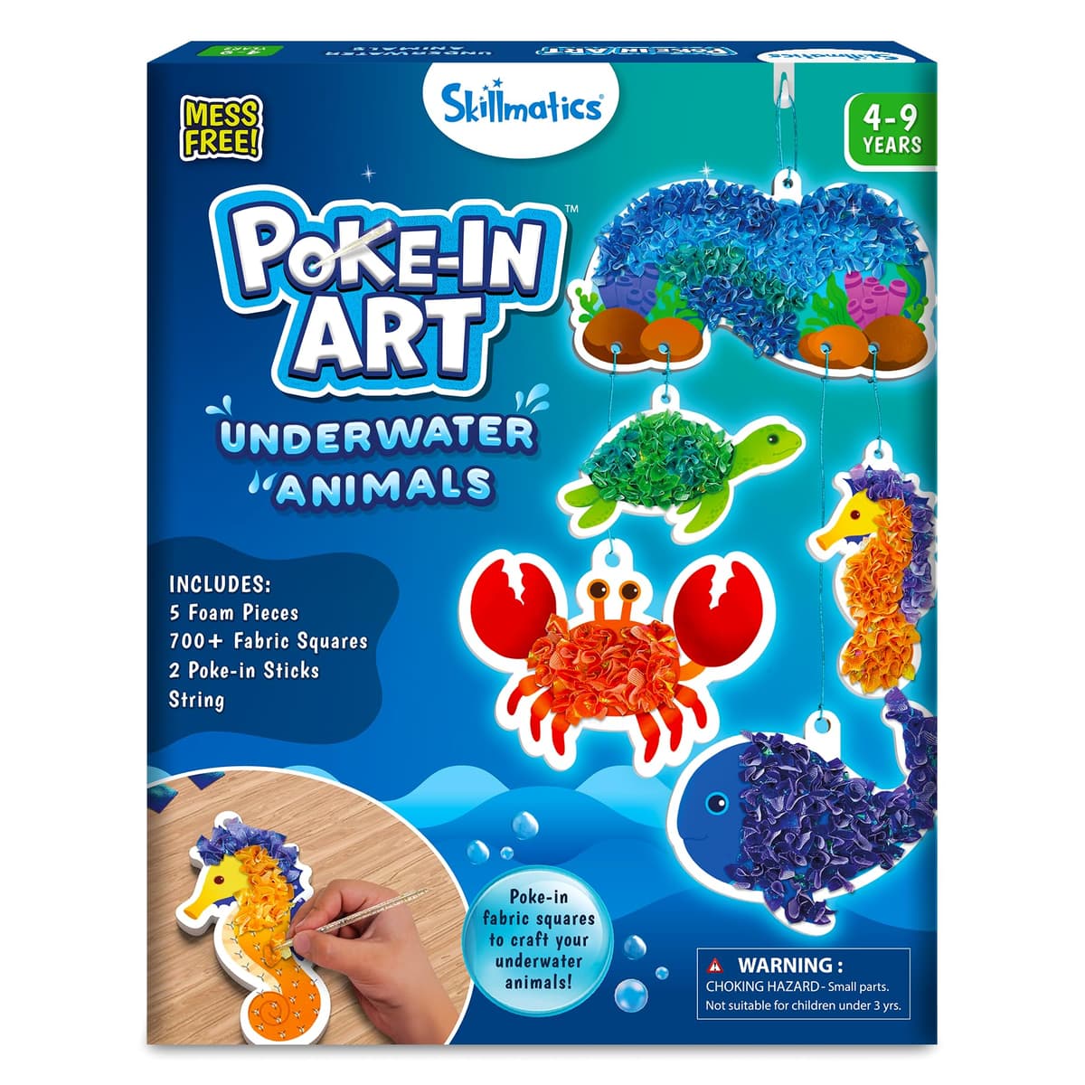 Skillmatics Poke-in Art - Magical Unicorn Dream Decor, Mess-Free Fun for Kids, DIY Sewing Craft Kits, Creative Activity, Gifts for Ages 4, 5, 6, 7, 8, 9 — view 13