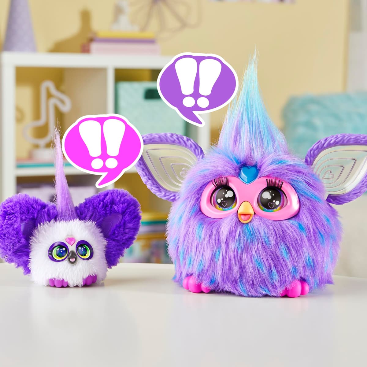 Furby Furblets - Series 4 Collectible - Bam-Boo Panda Mini Plush Toy, Purple — view 7
