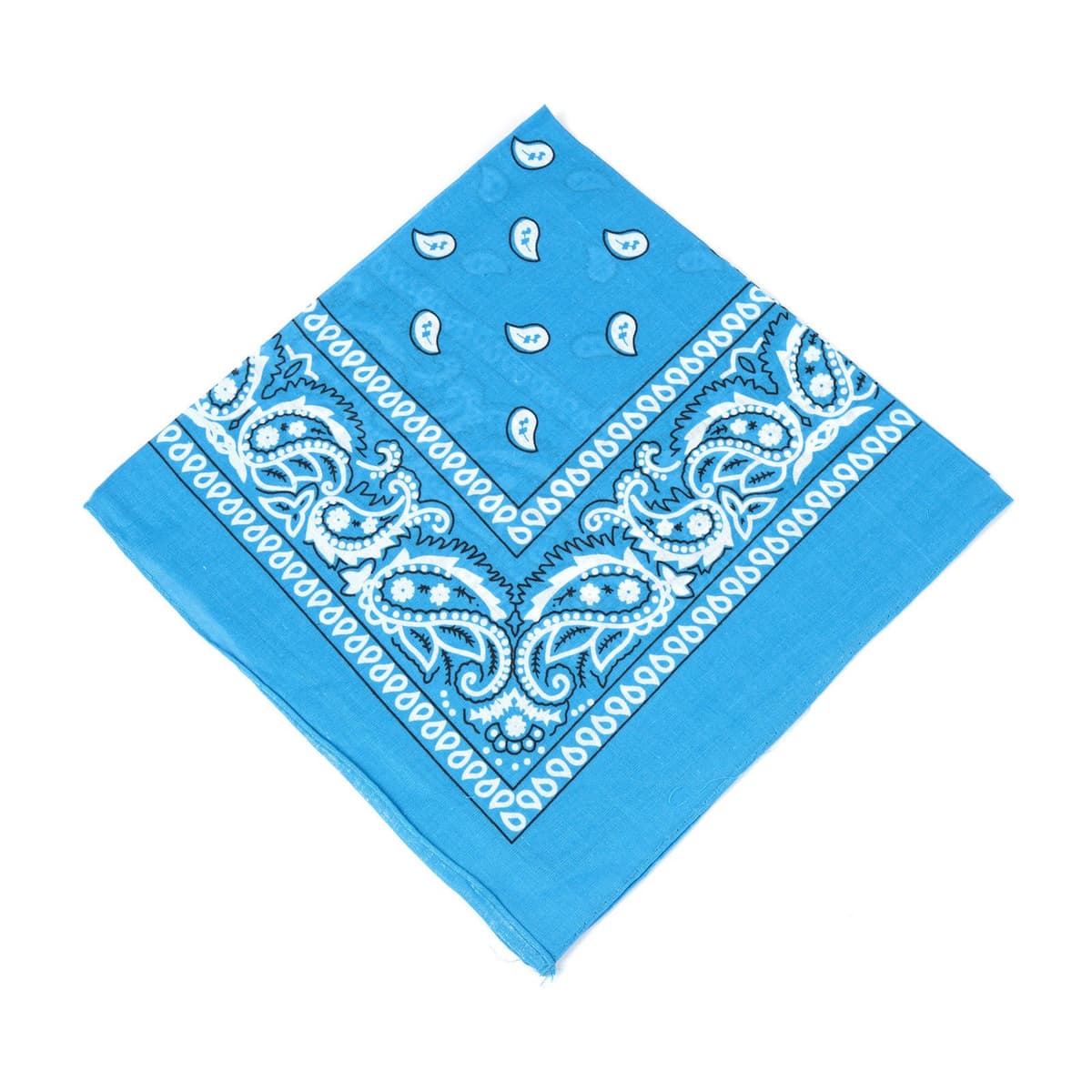 Boolavard 100% Cotton 1pcs, 6pcs or 12pcs Pack Bandanas with Original Paisley Pattern Colour of Choice Headwear/Hair — view 9