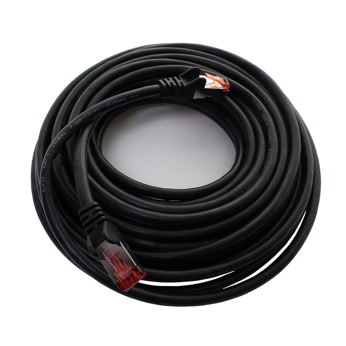 1aTTack.de 1x 5m - Cat 6 network cable patch cable Cat6 RJ45 SFTP - black — view 9