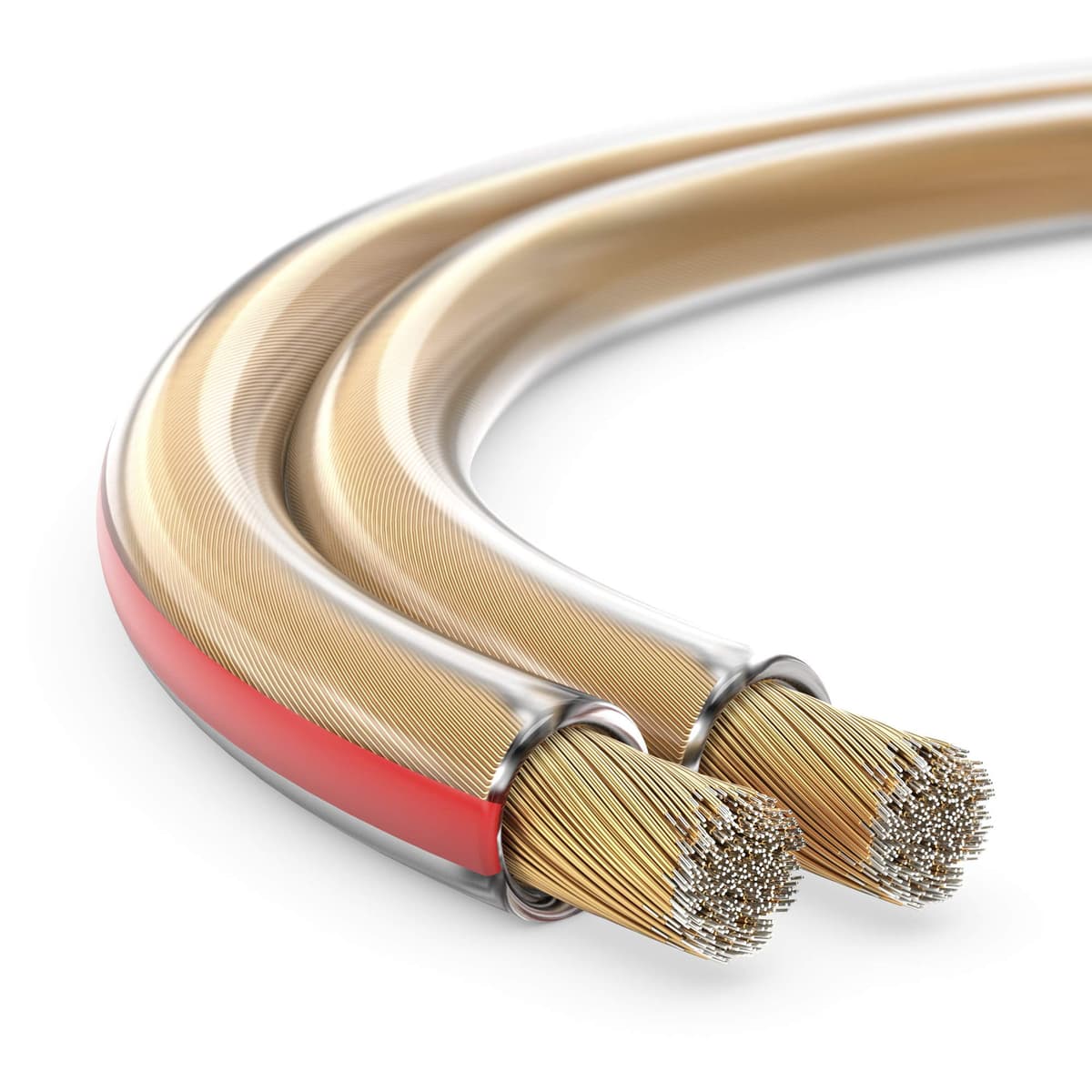 Premium - Cable de Altavoz (2 x 0,75 mm², 100 m), Color Rojo y Negro — view 4