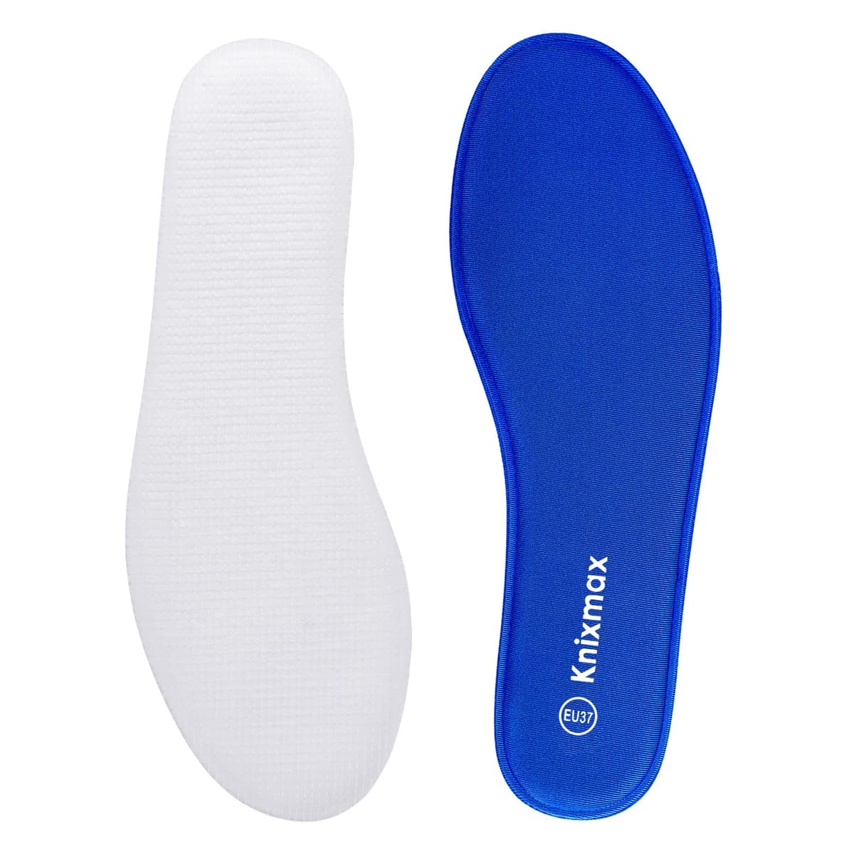 Knixmax Plantillas Memory Foam para Mujer y Hombre Comodidad Plantilla de Zapato Absorción de Impacto Amortiguación Suave Suelas Internas para Zapatillas, Botas — view 4
