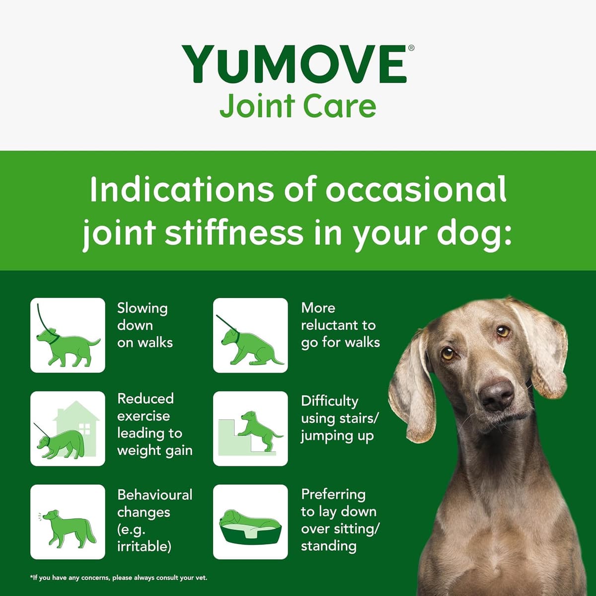 YuMOVE Senior Dog Joint Supplement, High Strength for Joint Care, Essential Dog Hip and Joint Support for Senior Dogs Aged 8+ — view 3