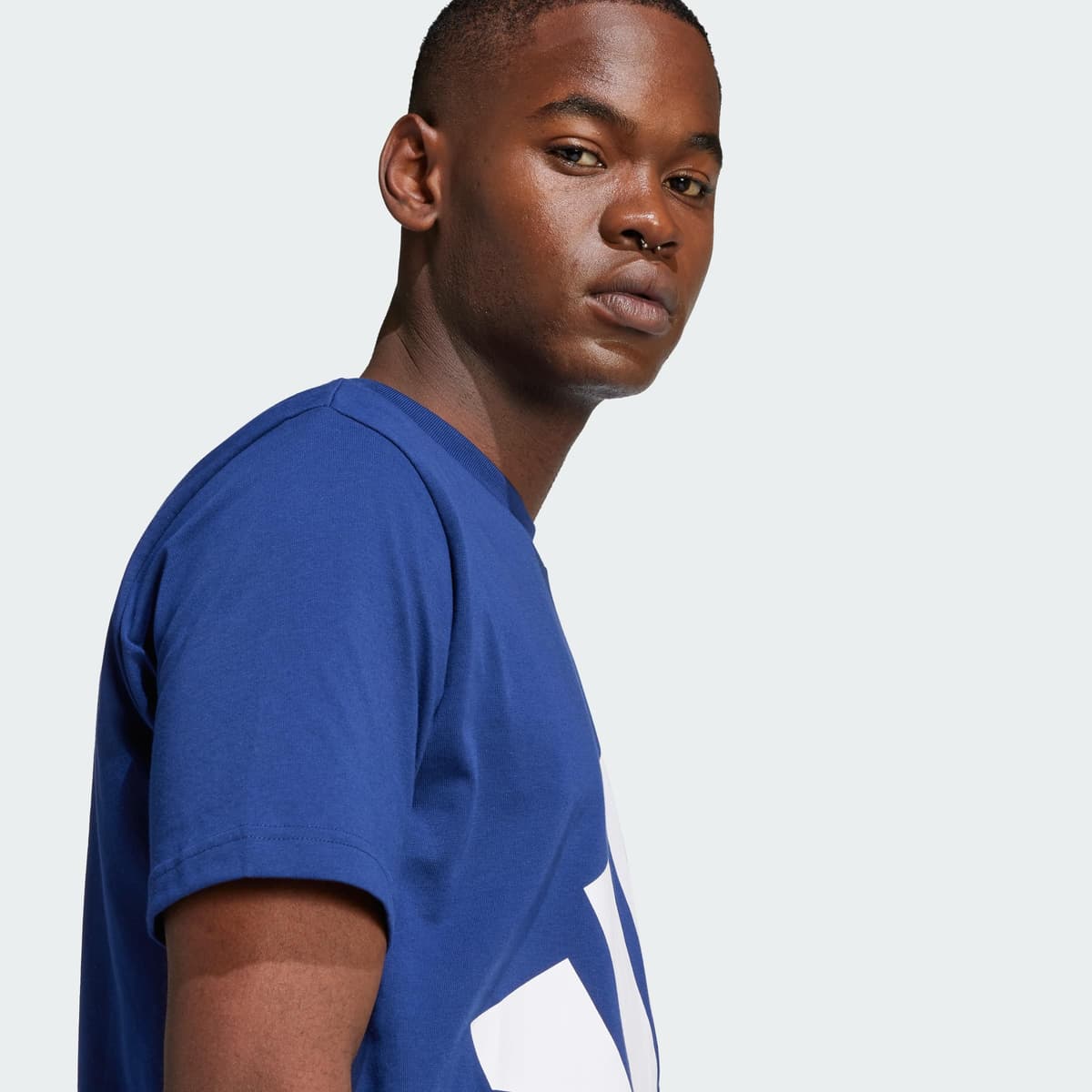 Adidas Hombre Essentials Big Logo Single Jersey tee — view 2