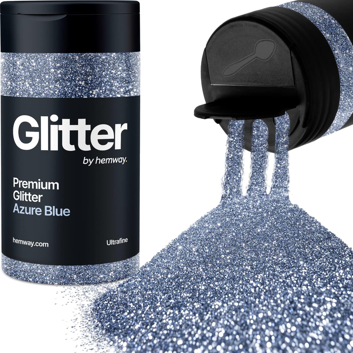 Light Rose Gold Glitter Shaker, 130g Ultrafine Glitter, Crafts 1/128" Metallic Flake Light Rose Gold Sequins, Resin & Epoxy Crafts, Decorating, Halloween, Christmas Nail, Face, Hemway — view 237