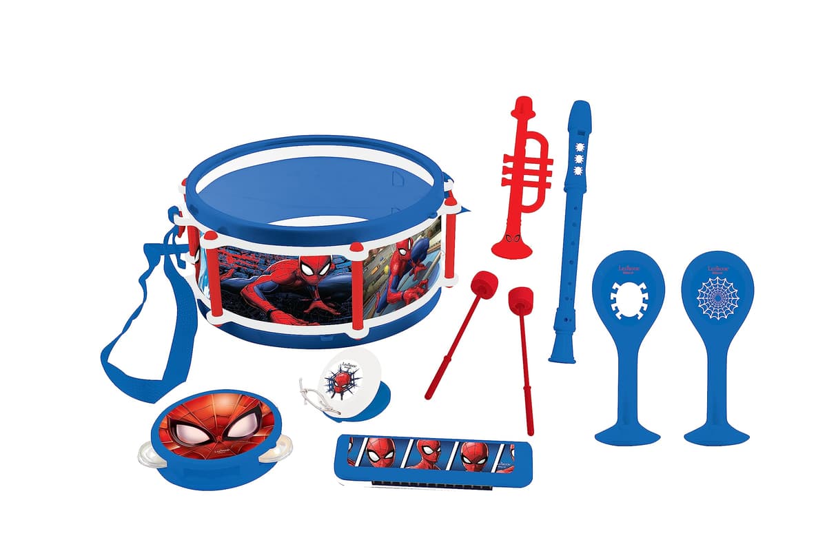 Lexibook, Paw Patrol, Set de 7 Instrumentos Musicales (Tambor, Maracas, Castañuela, Armónica, Flauta Dulce, Trompeta, Pandereta), Juguete Musical, Cómodo Juego para Llevar, Azul/Amarillo, K360PA — view 5