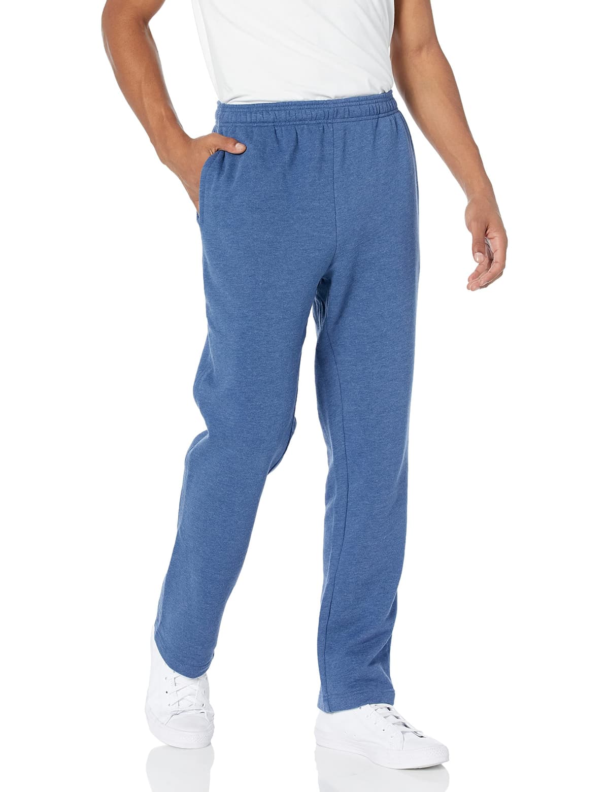 Amazon Essentials Pantalones Deportivos de Forro Polar con Parte Inferior Abierta (Disponibles en Tallas Grandes y Largos Especiales) Hombre — view 13