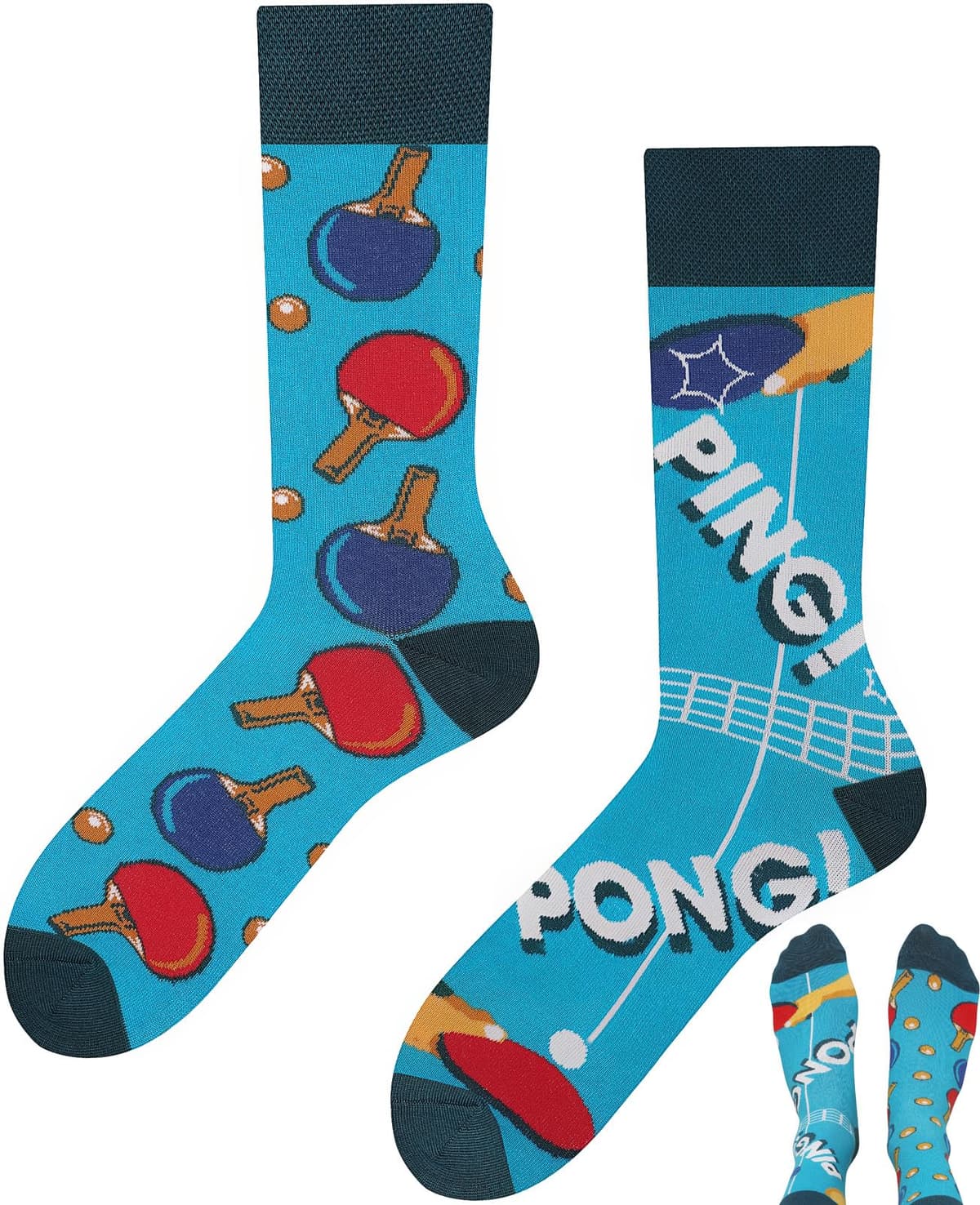 Todo Calcetines Divertidos Hombre y Mujer, Calcetines Fantasia con Motivo, de Colores — view 85