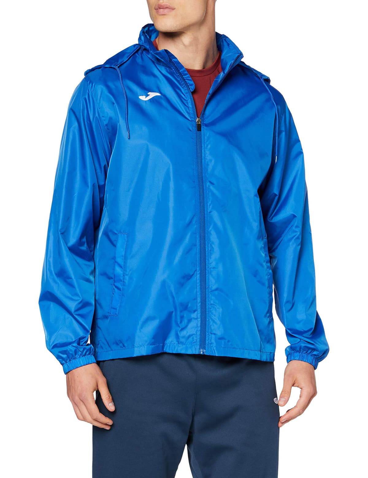 Joma - Chubasquero Impermeable con Capucha , 6XS - 3XL - Cortavientos con Bolsillos Laterales y Puños Elásticos - Iris — view 4