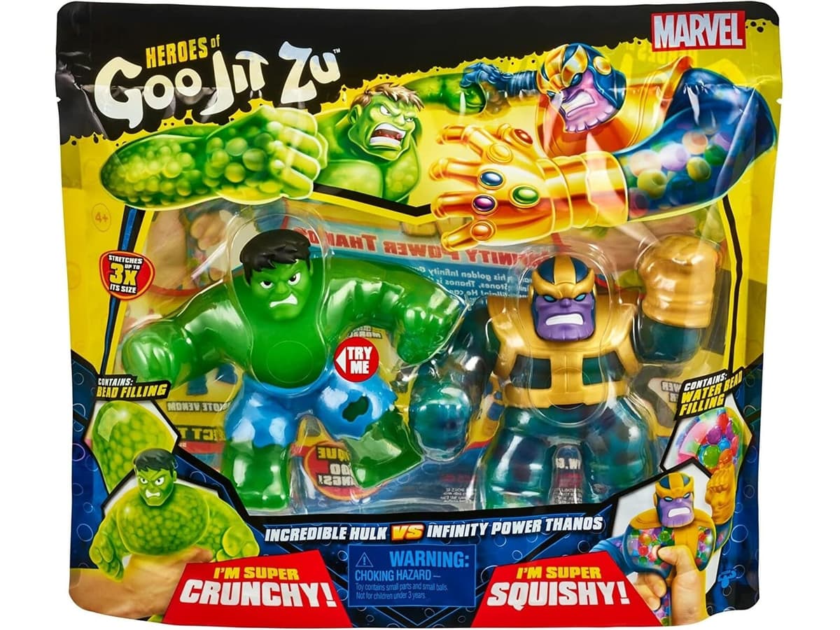 BANDAI - Goo JIT Zu Heroes Marvel Pack 2 Hulk y Thanos — view 2