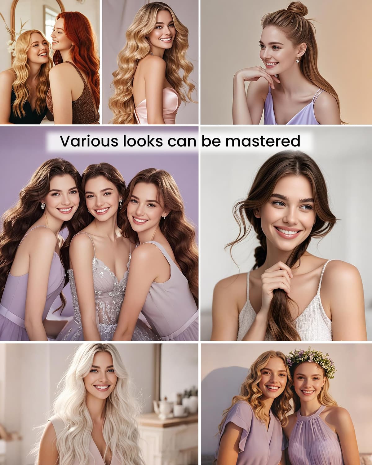 LaaVoo Hair Extensions Clip in Real Human Hair Brown Clip in Hair Extensions Dark Brown Remy Straight Hair Full Head Double Weft 80g 5pcs 14 Inch #4 — view 9
