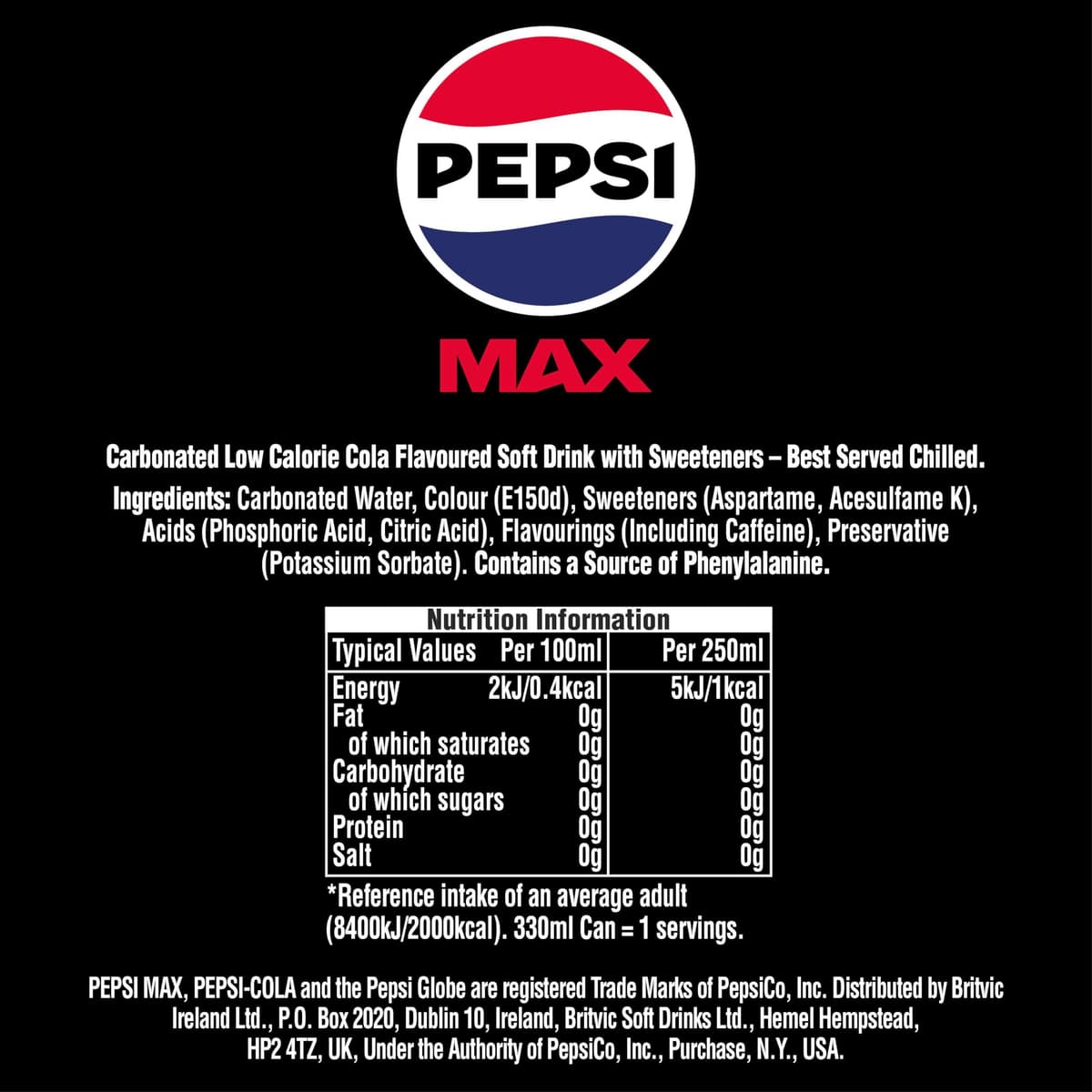 Pepsi Max 2L — view 6