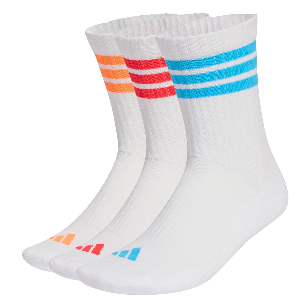 adidas 3-Stripes Cushioned Crew Socks 3 Pair Pack — view 23