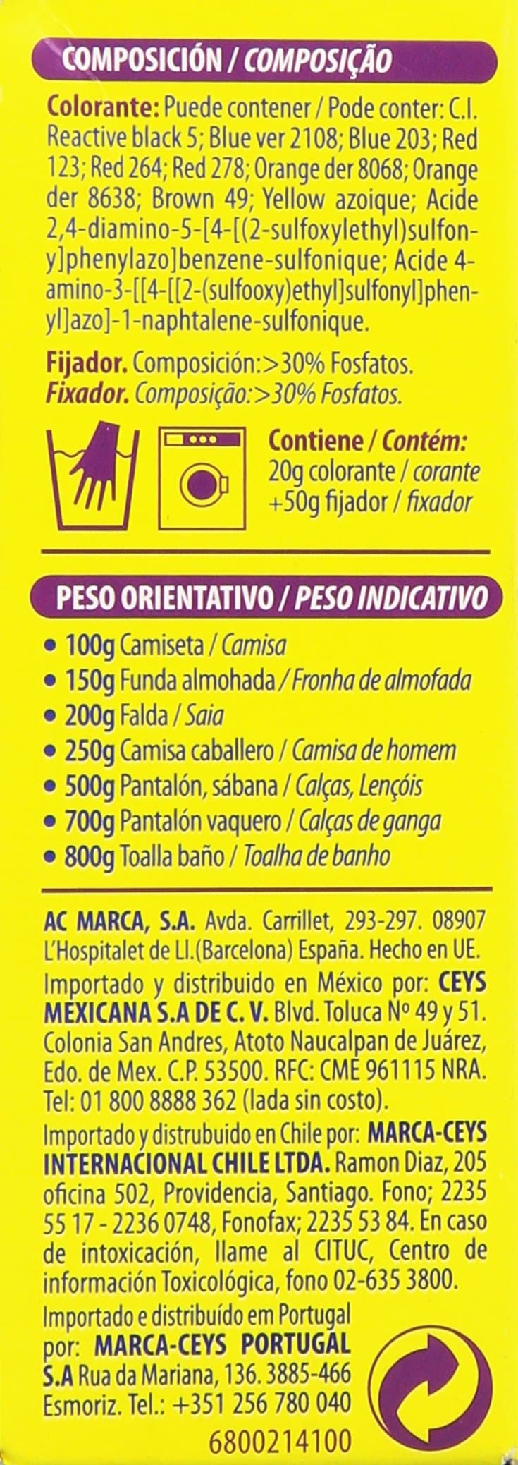 Iberia Tinte Textil Color Chocolate - 70 gr — view 4
