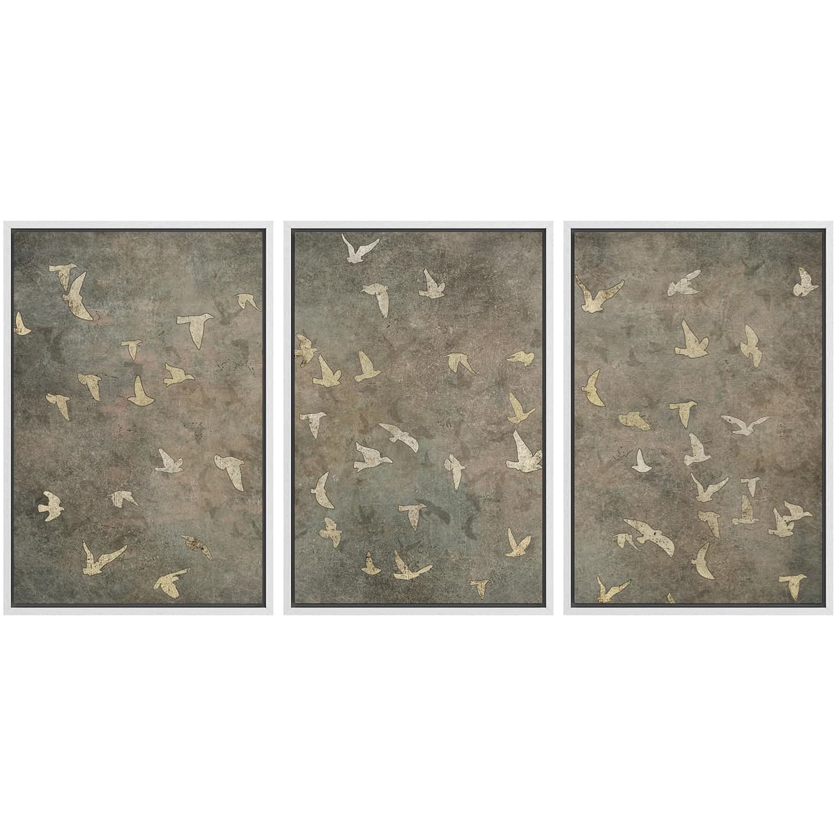 SIGNWIN Framed Canvas Print Wall Art Set Coastal Serenity Abstract Seaside Illustrations Modern Art Decorative Rustic Calm/Zen for Living Room, Bedroom, Office - 24"x36"x3 Natural — view 138