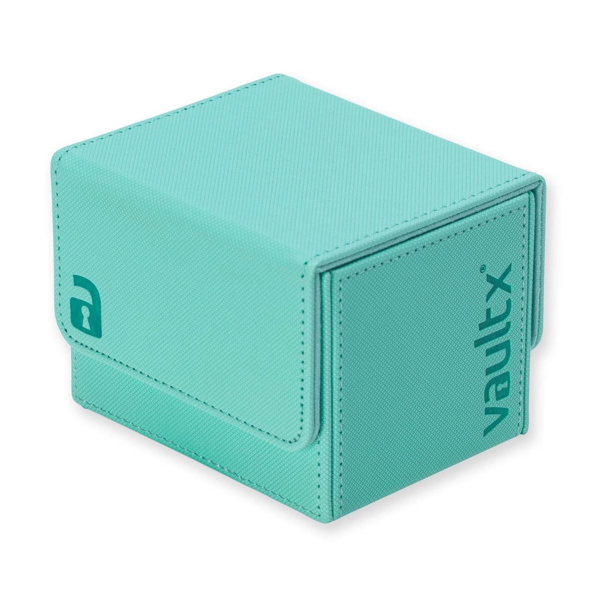 Vault X Caja para mazos de cartas coleccionables de carga lateral, 100+ cartas, material Exo-Tec de primera calidad, tapa magnética extraíble, MTG Commander, TCG (Negro/Amarillo) — view 18