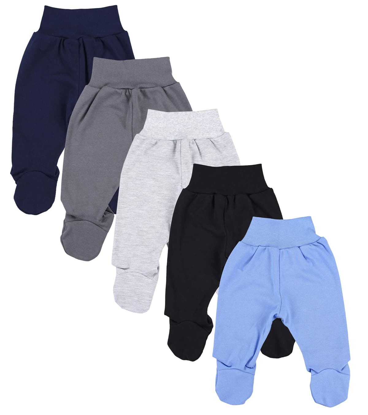TupTam Pantalón con Pies de Bebé NIños NIña Pack de 5 — view 19