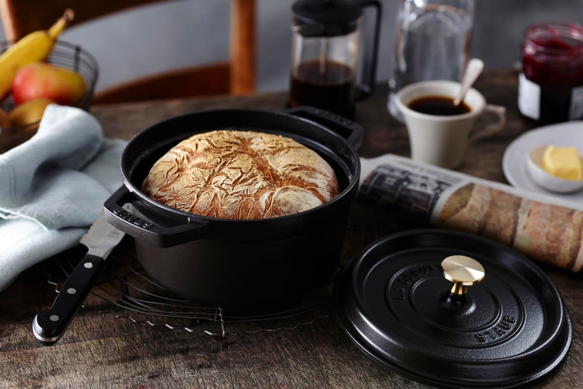STAUB Cacerola/Cocotte de Hierro Fundido, 14 cm de Diámetro, 0,8 L, Negro — view 2