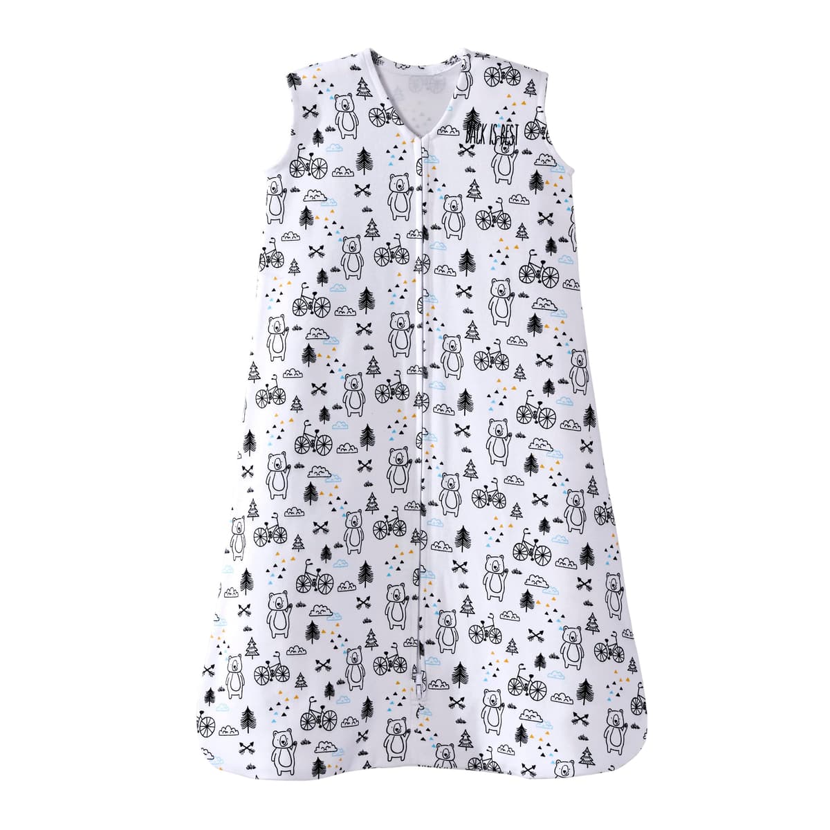 HALO Micro-Fleece Sleepsack Swaddle, 3-Way Adjustable Wearable Blanket, TOG 3.0, Confetti, Newborn, 0-3 Months — view 7