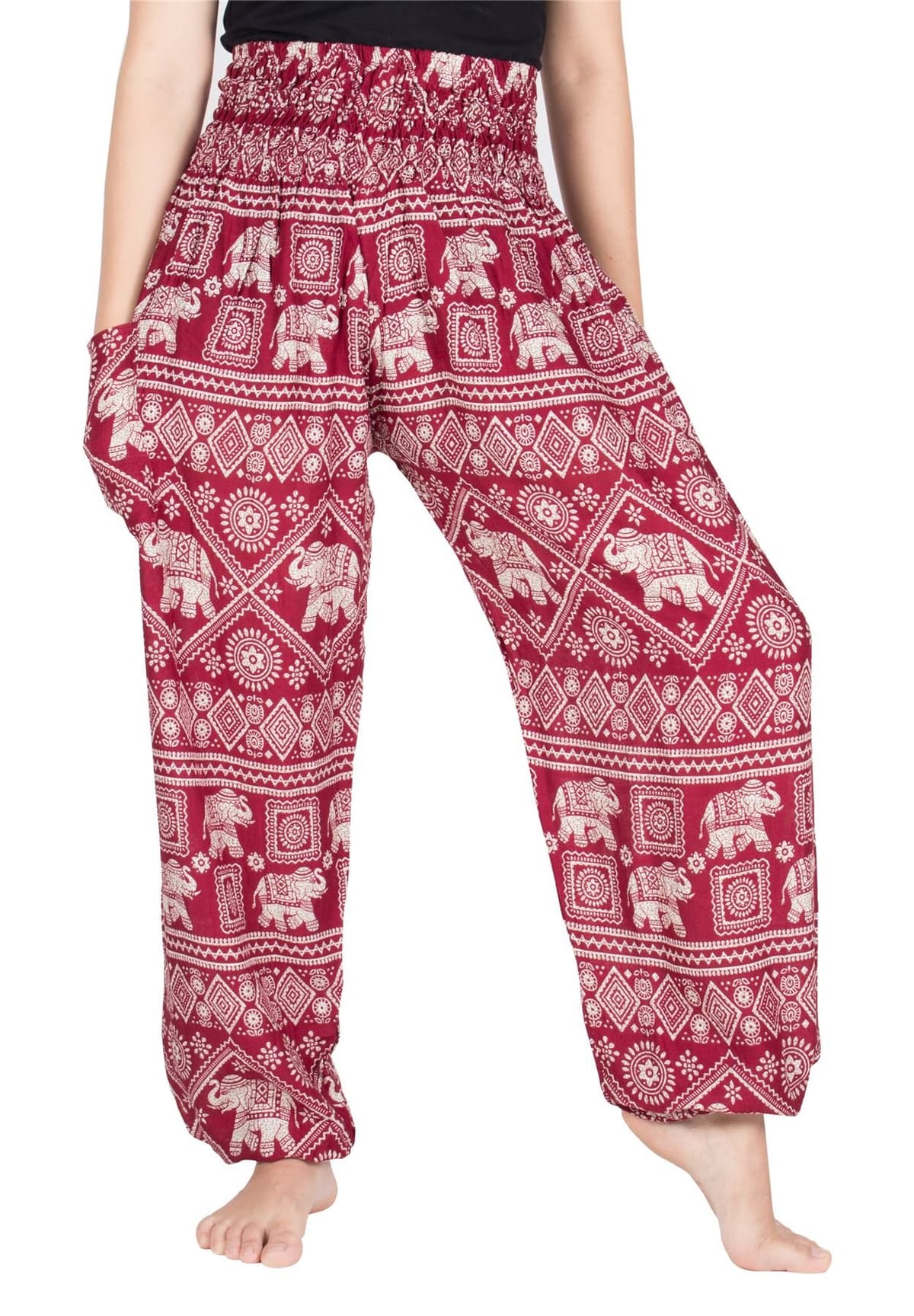 Lofbaz Harem Pants for Women Yoga Boho Hippie Clothing Womens Palazzo Bohemian Pajama Trousers Beach Indian Gypsy Genie Clothes — view 81
