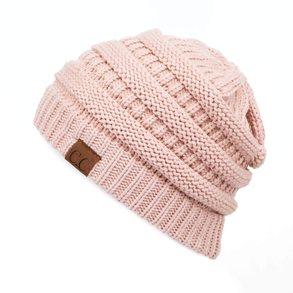 Warm Chunky Soft Stretch Cable Knit Beanie Skully — view 27