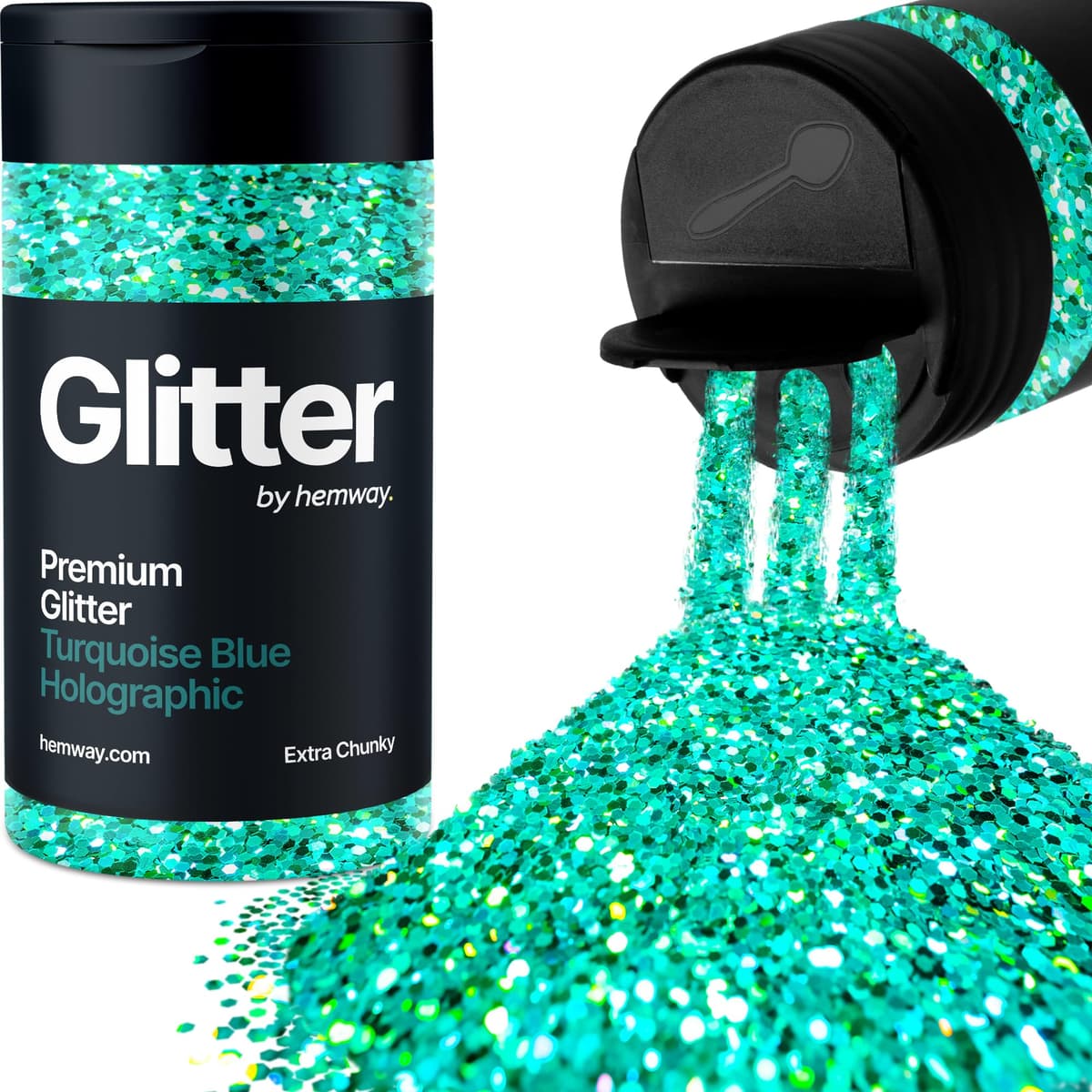 Light Rose Gold Glitter Shaker, 130g Ultrafine Glitter, Crafts 1/128" Metallic Flake Light Rose Gold Sequins, Resin & Epoxy Crafts, Decorating, Halloween, Christmas Nail, Face, Hemway — view 63