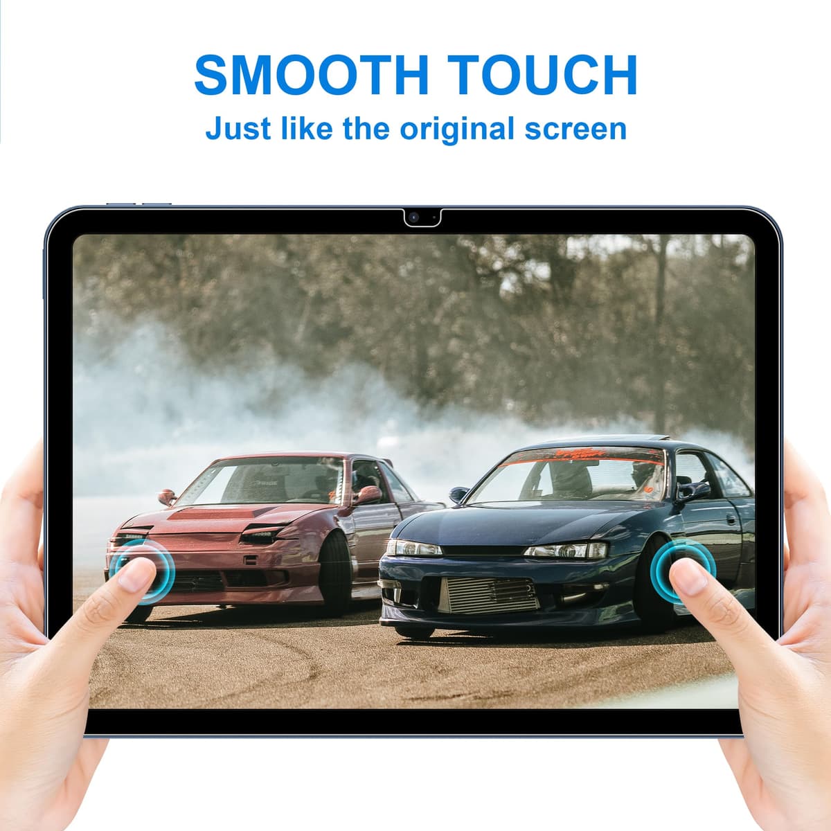 4youquality [2-Pack Screen Protector for iPad (A16) 11th / 10th Generation (2025/2022) (iPad 11 & 10), Tempered Glass Film, Anti-Scratch, Impact-Resistant — view 6