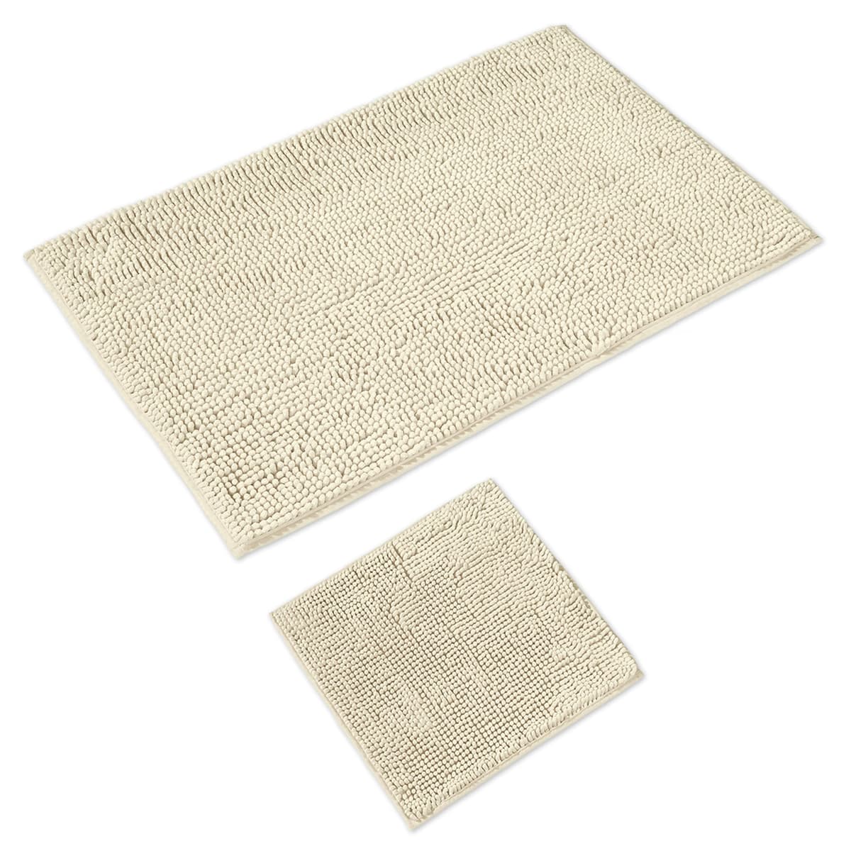 WohnDirect Alfombra Baño Gris 45x45cm • Alfombrilla baño Antideslizante y Lavable • Cómoda Y Súper Absorbente — view 26