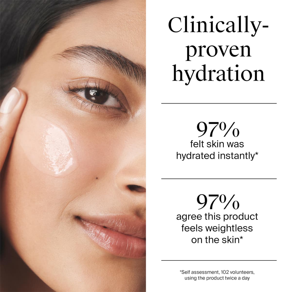 Neutrogena Hydro Boost Water Gel (1x 50ml), Oil-Free Face Cream with Hyaluronic Acid, Amino Acids and Electrolytes, Lightweight Face Care with 72 Hour Hydration, For Acne-Prone and Sensitive Skin — view 6