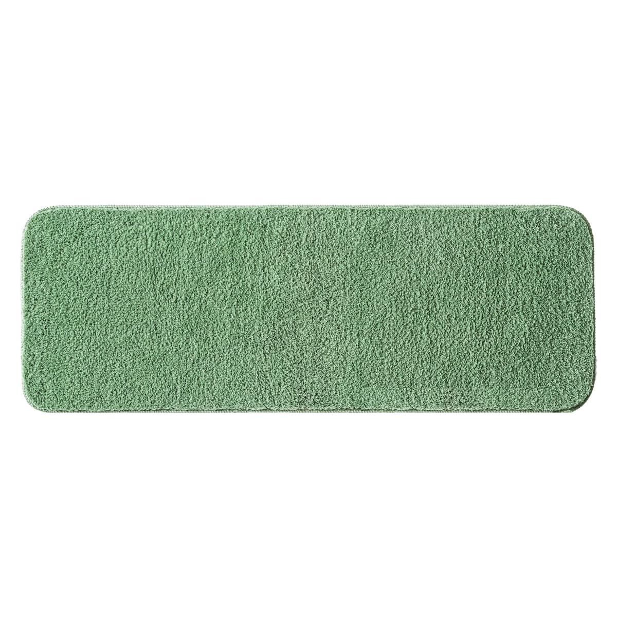 MIULEE Alfombra de Baño Antideslizante Absorbente Microfibra Alfombrilla Baño Lavable a Máquina Alfombra Ducha Baño Cocina Puertas de Entrada Pasillo para Dormitorio Salon Modernas 45x120 cm Beige — view 8